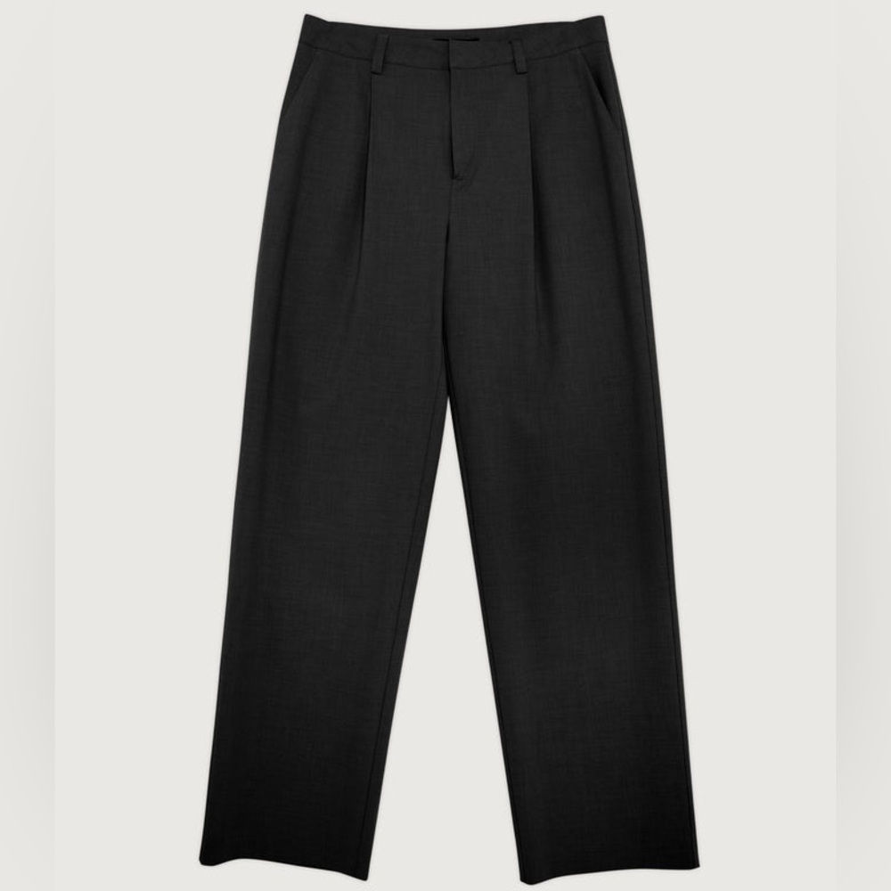 OAK + FORT (bundle) - Cropped pleated trousers